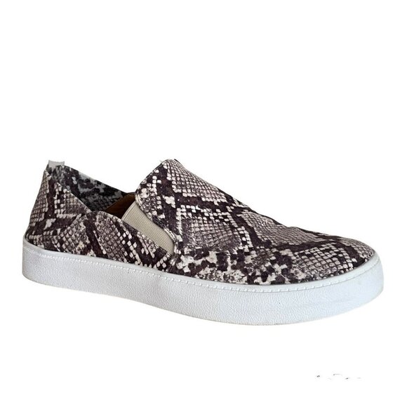 Steve Madden Fayna Snakeskin Print Slip On Sneakers 9 - Picture 7 of 16